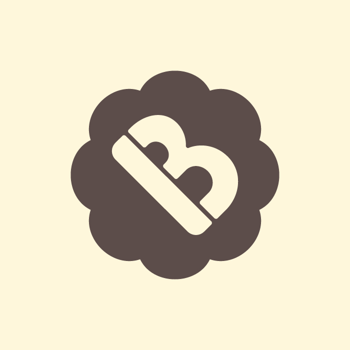 Logo Design | Symbol Design – Buddy Mugs Logo Design | Buddy Mugs Symbol Design in two colours, brown on cream.