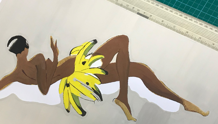 Andrew Kitchen | Creative Project | Josephine Baker Banana Skirt | Art