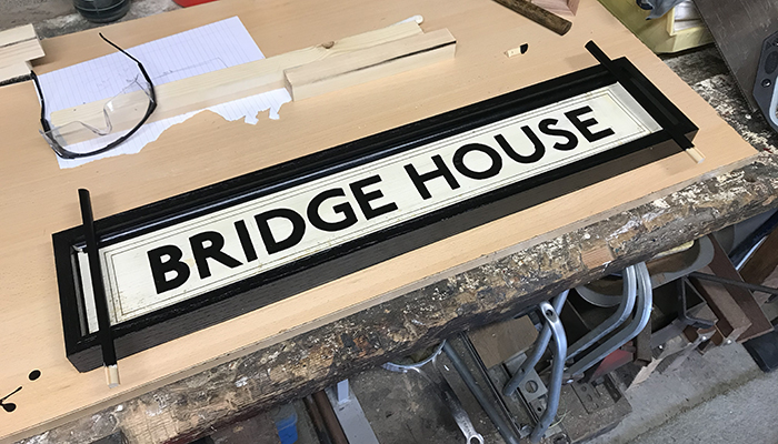 Design Shop | Commissions | Hand Painted Sign | Framing Andrew Kitchen | Design Shop | Commissions | Hand Painted Sign | Framing
