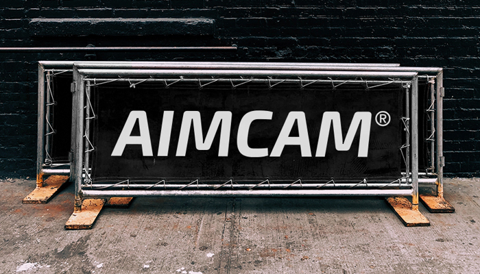 Andrew Kitchen | Environmental Graphics | AimCam | Vinyl Banner Design