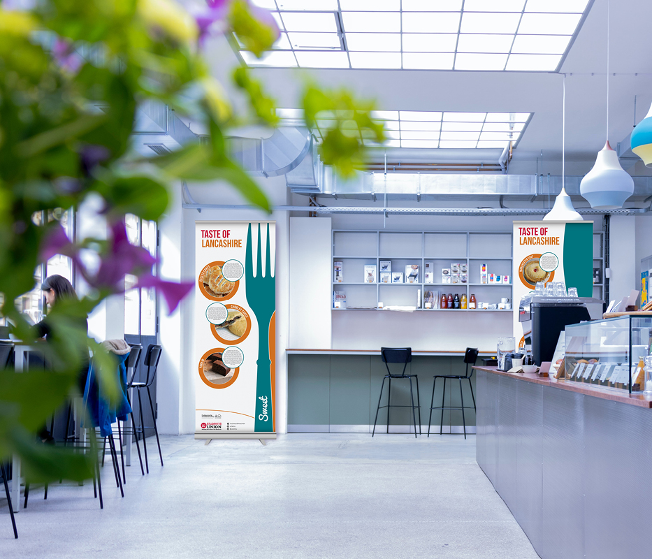 Roller Banner Design | Andrew Kitchen Freelance Designer based in Sheffield