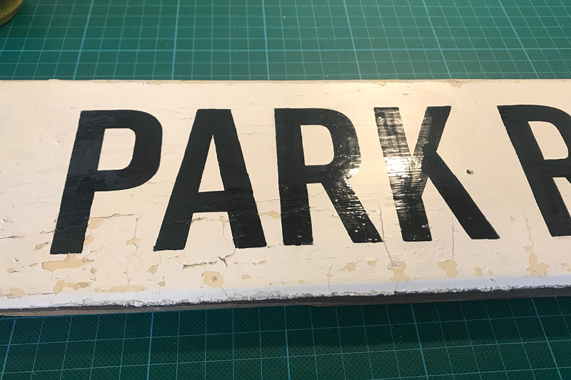 Design Shop | Hand Painted Sign | Traditional Street Sign Andrew Kitchen | Design Shop | Hand Painted Sign | Traditional Street Sign