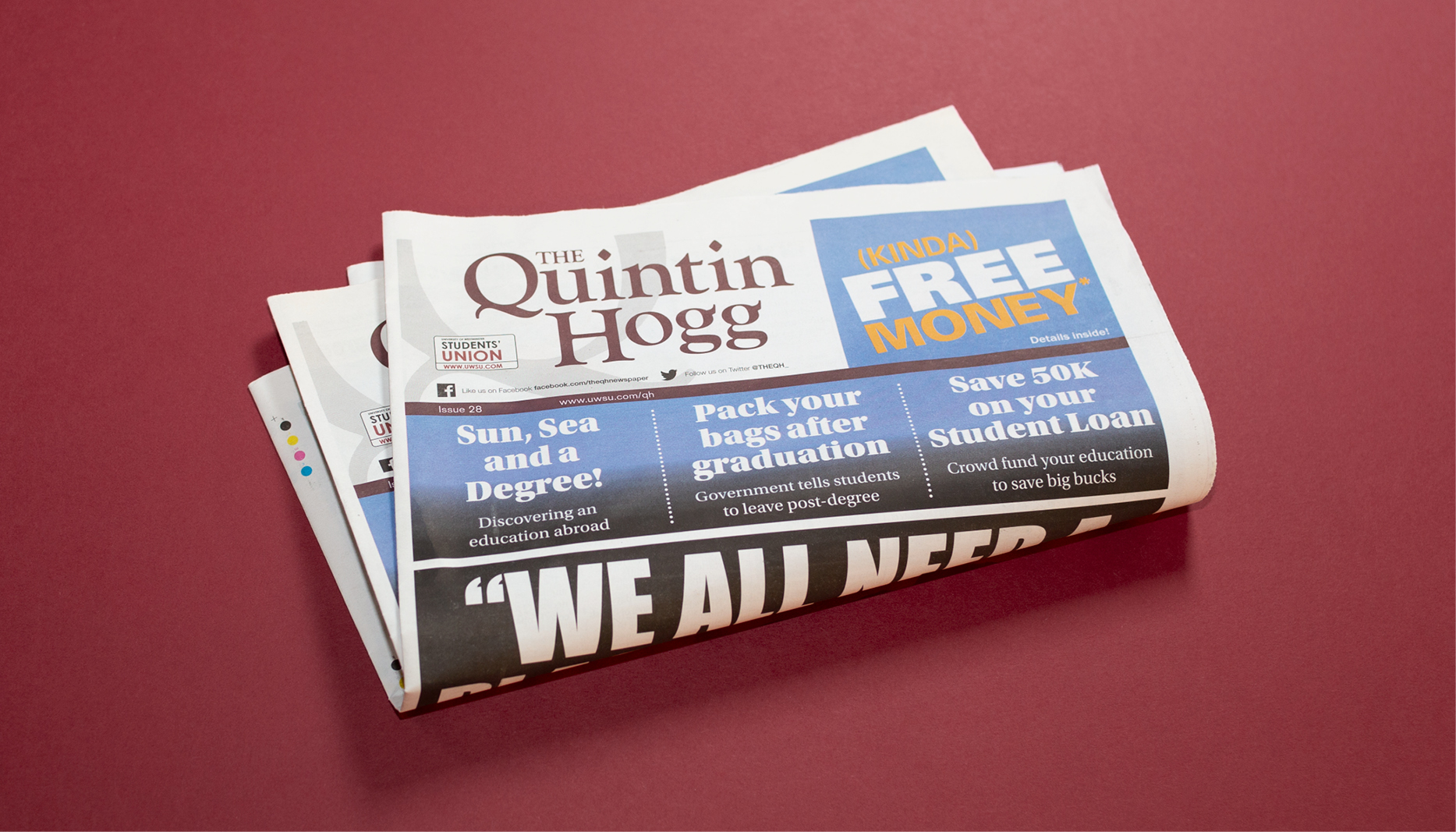 Newspaper Design| Andrew Kitchen Freelance Designer based in Sheffield