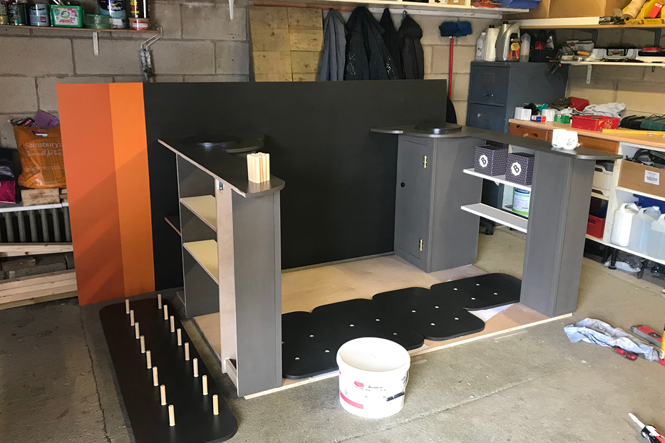 Bespoke Exhibition Stand | Andrew Kitchen Freelance Designer based in Sheffield