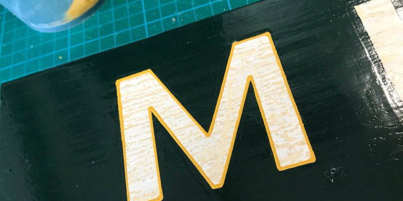 Mint Sign | Andrew Kitchen | Design Shop | Hand Painted Sign | Mint | Enamel Paint