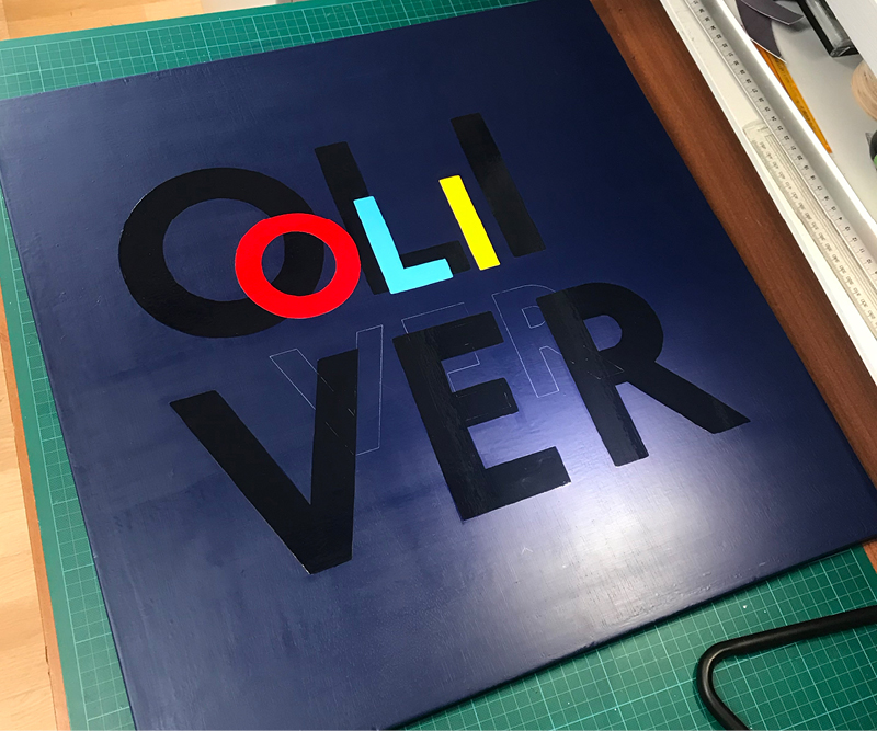 Hand Painted commercial sign